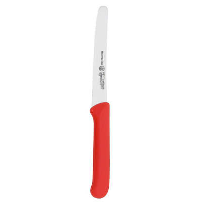 COUTEAU À TOMATE SERRÉ 9CM ROUGE PETITE MESSER