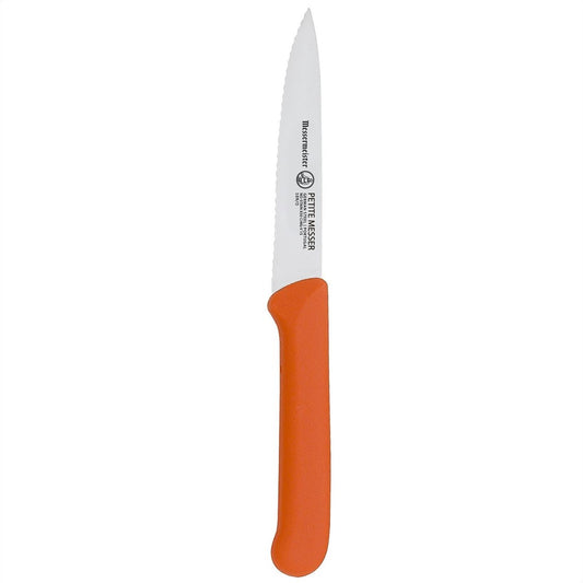 COUTEAU D'APPARAT SERRÉ 10 CM ORANGE