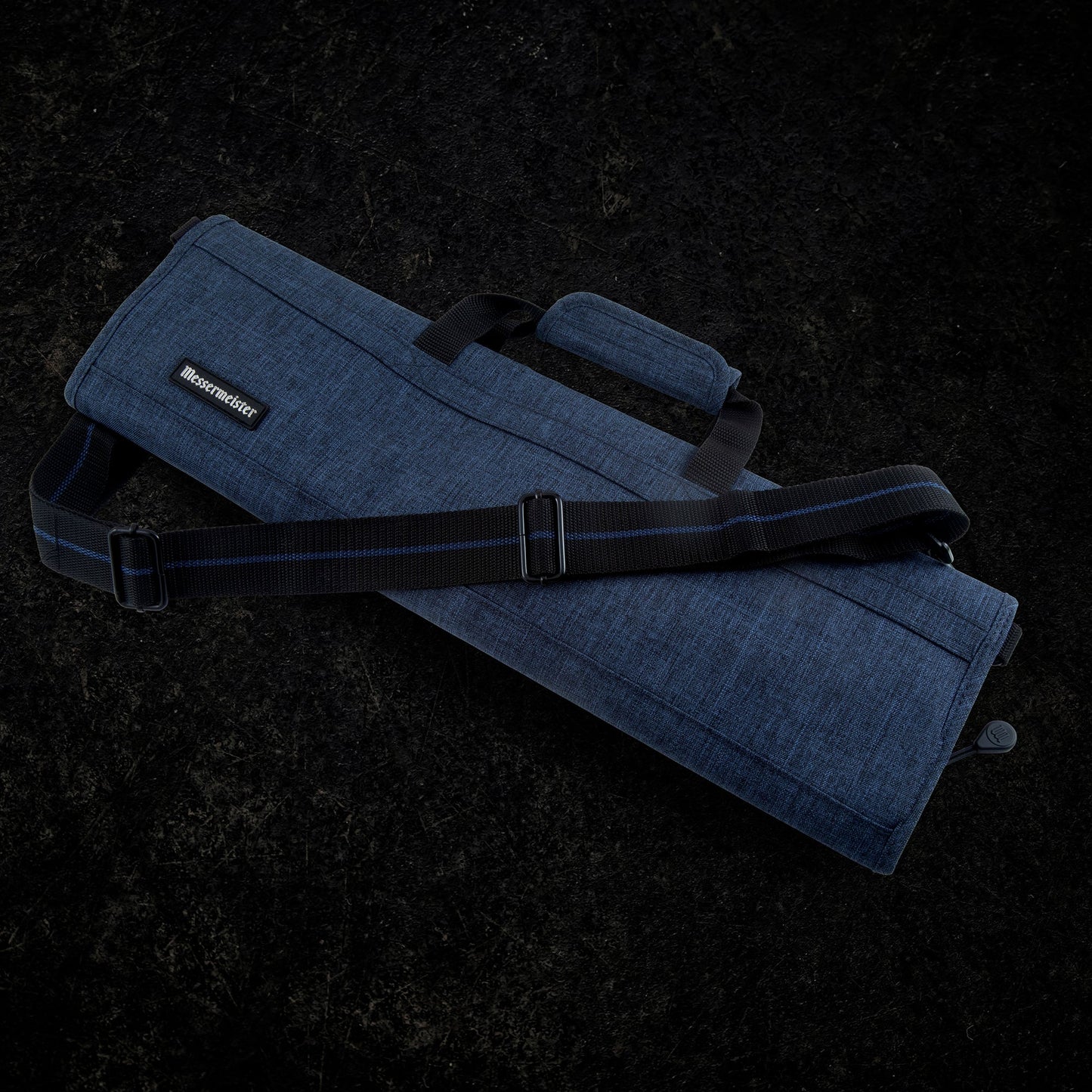 Preservation 8 Pocket Knife Roll - Heather Navy