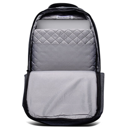 Chef Backpack_Front Open View_Heathered Gray Material